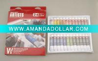 Wholesale 24x12ml Artists' Water Colour Set