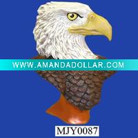 resin eagle bust