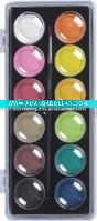 Wholesale 12 colour water colour brush 3x0.4cm