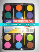 Wholesale 18 colors water color cake