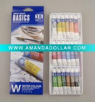 18x6ml Tubes Basics Water Colour Set