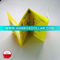 folded print china color poster