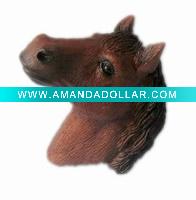 Polyresin horse head magnet craft