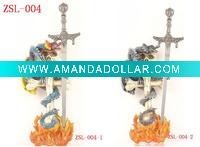 Wholesale Double pterosaur winding skull home dacor