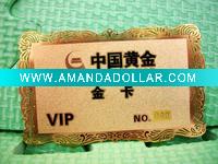ISO golden card