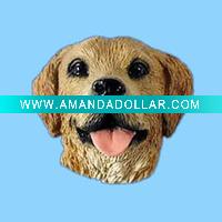 Wholesale dog head magnet