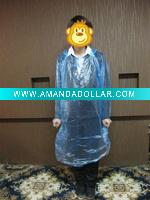 rain coat, plastic rain coat