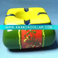 Wholesale Ceramic square ashtray