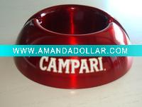 Wholesale promotion round Aluminium ashtray 12*4cm