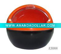 Windproof melamine ashtray