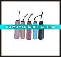Wholesale promotional three fold umbrella