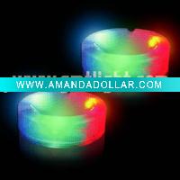 led flashing light ashtray