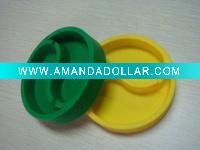 Wholesale Round Shape silicone rubber ashtray with high quality