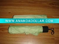 Wholesale three foldind umbrella