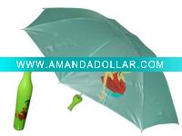 Wholesale Beautiful vase shaped bottle umbrella
