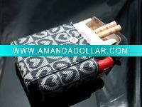 Wholesale High-end fashion Leather Cigarette Box