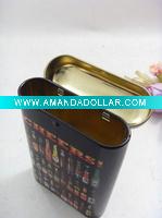 Tin cigarette box