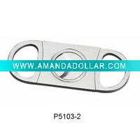 Wholesale Stainless Cigar Guillotines, FREE LOGO ENGRAVING,