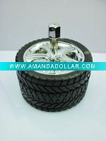 Wholesale wheel ashtray metal ashtray