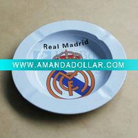 Wholesale 2011 hot sale round shaped stainless steel metal ashtray