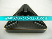 Triangle Cigar Ashtray - three fingers