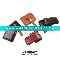 2011 hot sell pvcleather cigar holder