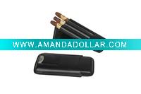 3 finger leather cigar holder
