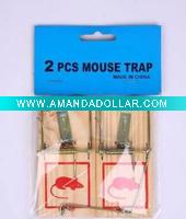 functionable wooden mouse trap