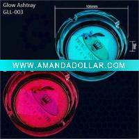 Wholesale fluorescence glass ashtray