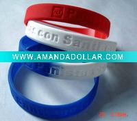 Wholesale silicone bracelet, rubber bracelets,fashion silicone wristbands