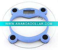 round electronic personal scales