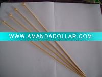 single ponit bamboo knitting needle