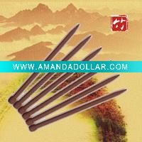 Carbonization Single Point Bamboo Knitting Needles