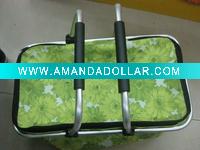 Wholesale collapsible storage basket picnic storage box