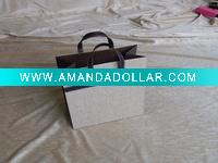 Wholesale Leather foldable storage bag