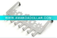 Wholesale Stainless steel over the door 8 hook
