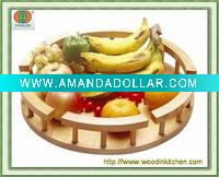 wood fruit tray