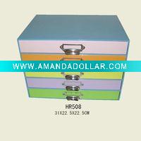 Wholesale 5 drawer storage box