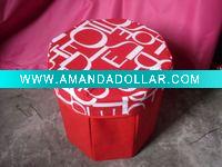 Wholesale 600D oxford foldable storage stool