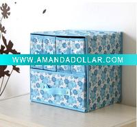 Wholesale Nonwoven box with 3 drawers