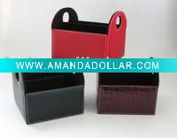Leather Remote Control Holder
