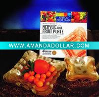 Wholesale Acrylic fruit tray, promotion gift