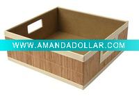 Bamboo drawer organizer