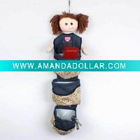 Wholesale Factory direct sell Storage doll with three pockets