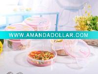 Double layer plastic fresh container,food container