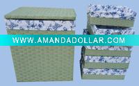 woven cord basket