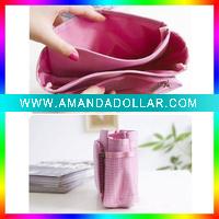 Nylon Bag Organizer Pink