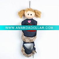 Wholesale Factory direct sell Storage doll with two pockets