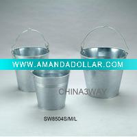 Wholesale Galvanized bucket with strong handle