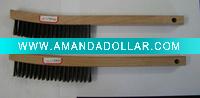 Wholesale 3X19 rows carbon steel wire brush